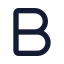 Bold icon with solid standard style