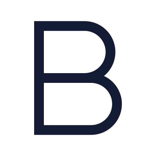Bold Icon in Stroke Sharp style