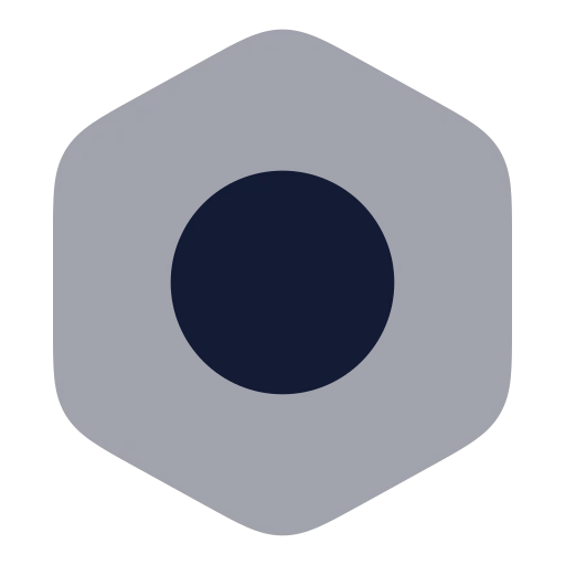 Bolt Icon in Bulk Rounded style