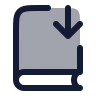 Book Down icon preview
