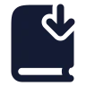 Book Down icon preview