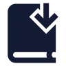 Book Down icon preview