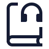 Book Headphones icon preview