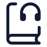 Book Headphones icon preview