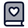 Book Heart icon preview