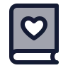 Book Heart icon preview