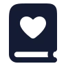 Book Heart icon preview