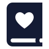 Book Heart icon preview