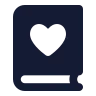 Book Heart icon preview