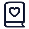 Book Heart icon preview