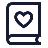 Book Heart icon preview