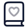 Book Heart icon preview