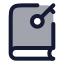 Bookkey icon with duotone rounded style