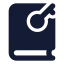 Bookkey icon with solid standard style