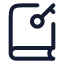 Bookkey icon with twotone rounded style