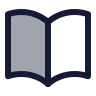 Book Open 01 icon preview