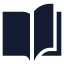 Bookopen icon with solid sharp style