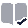 Book Open Check icon preview