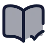 Book Open Check icon preview