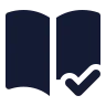 Book Open Check icon preview