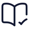 Book Open Check icon preview