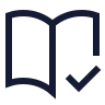 Book Open Check icon preview