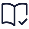 Book Open Check icon preview