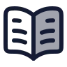 Book Open Text icon preview
