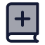 Bookplus icon with duotone standard style