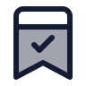 Bookmark Check 01 icon preview