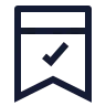 Bookmark Check 01 icon preview