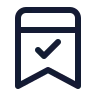 Bookmark Check 01 icon preview