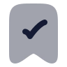 Bookmark Check 02 icon preview
