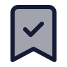 Bookmark Check 02 icon preview