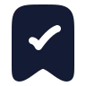 Bookmark Check 02 icon preview