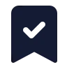 Bookmark Check 02 icon preview
