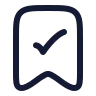 Bookmark Check 02 icon preview