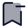 Bookmark Minus 02 icon preview