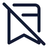 Bookmark Off 01 icon preview