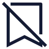 Bookmark Off 02 icon preview