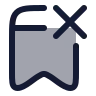 Bookmark Remove 01 icon preview