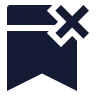 Bookmark Remove 01 icon preview