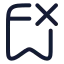 Bookmarkremove icon with stroke rounded style