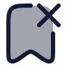 Bookmark Remove 02 icon preview