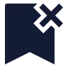 Bookmark Remove 02 icon preview