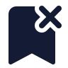 Bookmark Remove 02 icon preview