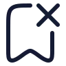 Bookmark Remove 02 icon preview