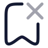 Bookmark Remove 02 icon preview