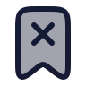 Bookmark X icon preview