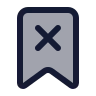Bookmark X icon preview